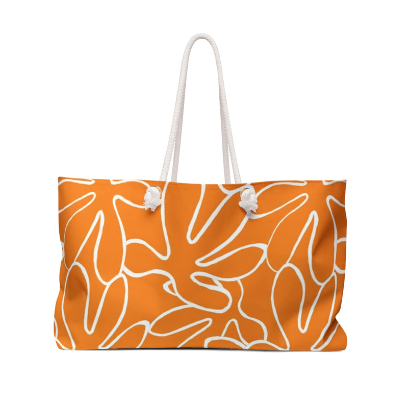 Weekender Tote Bag - Citrus Wave